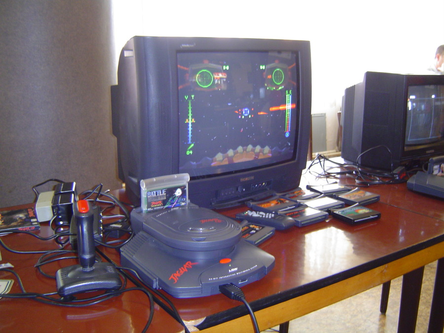 Atari Jaguar with CD drive