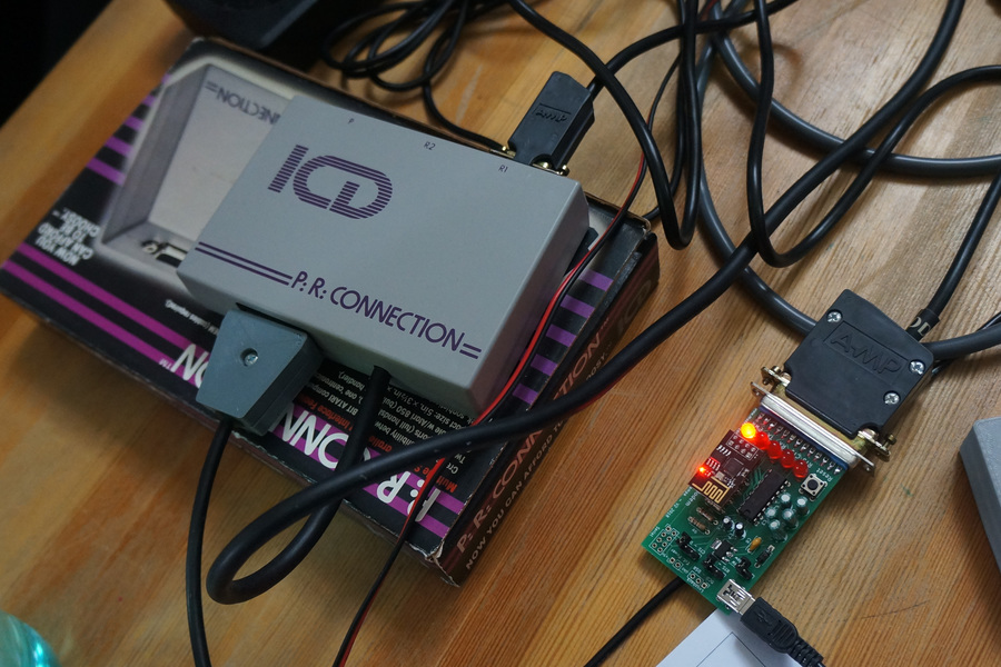 ICD P:R: interface and WIFI modem with ESP8266