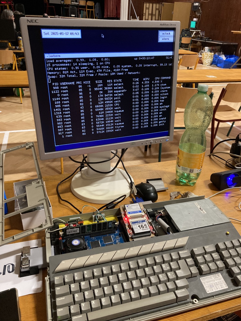 NetBSD na Falcon s CT60