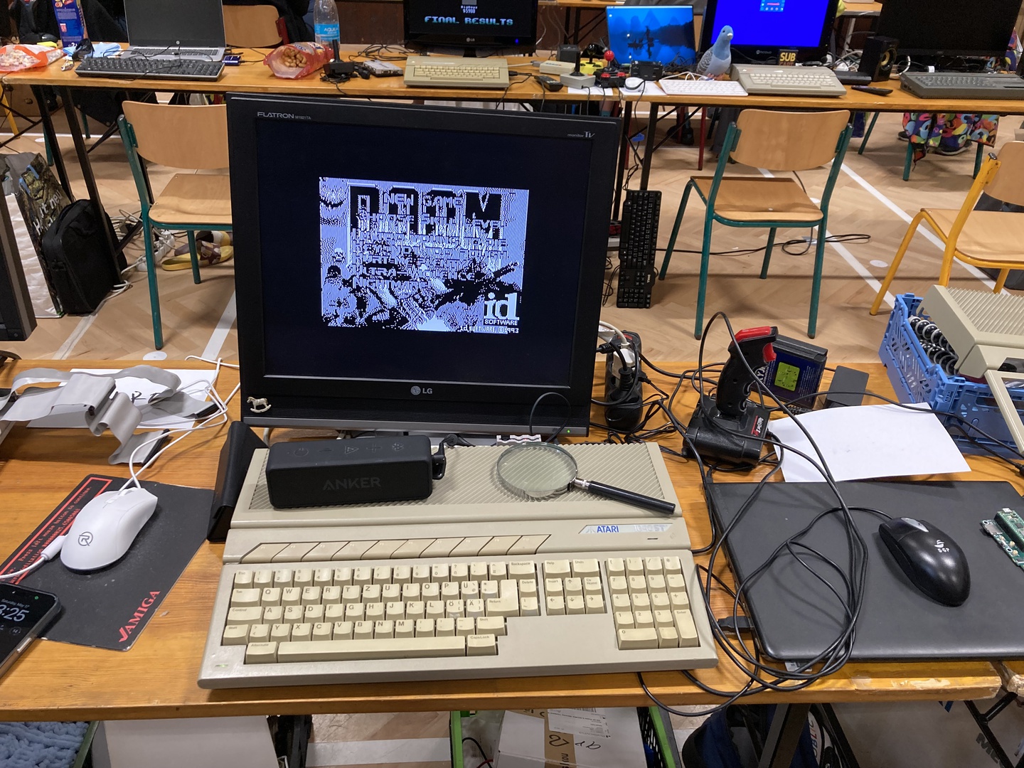 Doom8088 na Atari ST