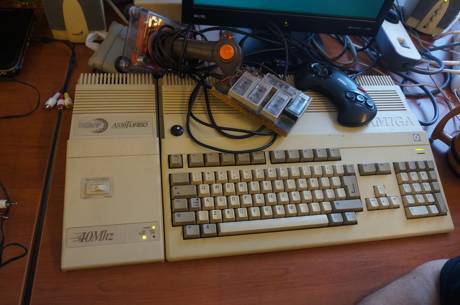 Amiga 500 with A530Turbo