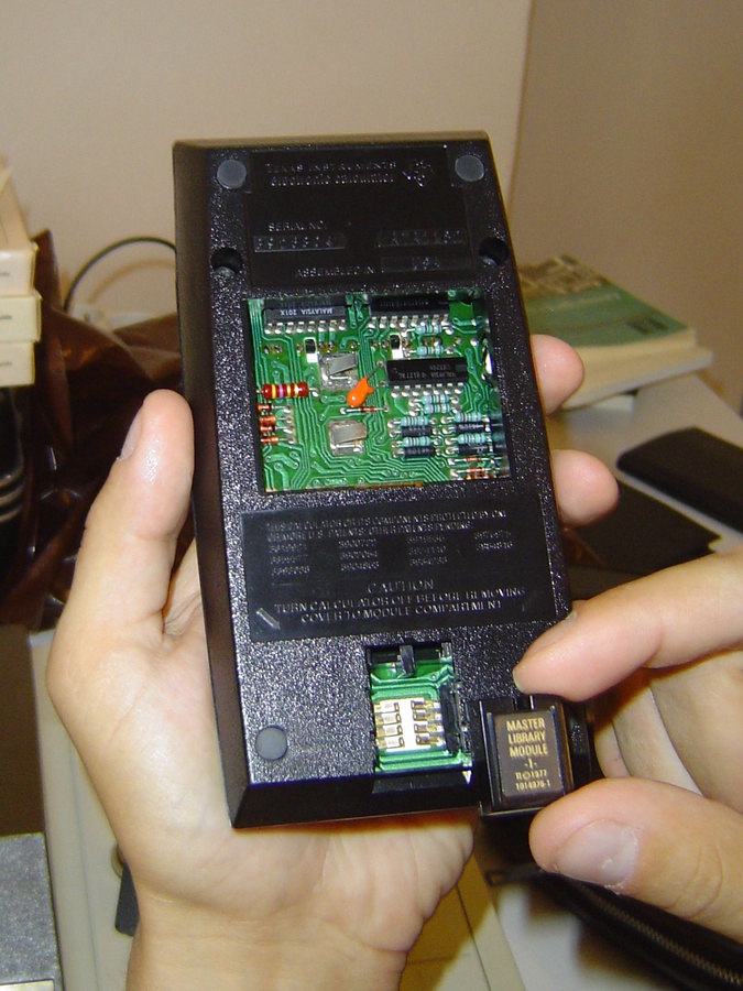 Program module for TI-59