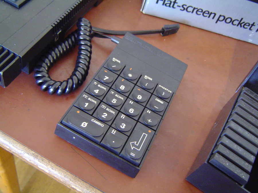 Numeric keyboard for ZX Spectrum