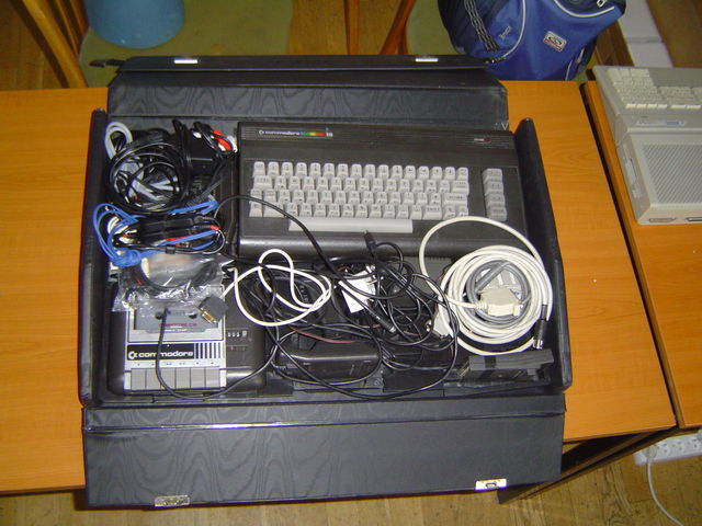 Suitcase full of Commodore