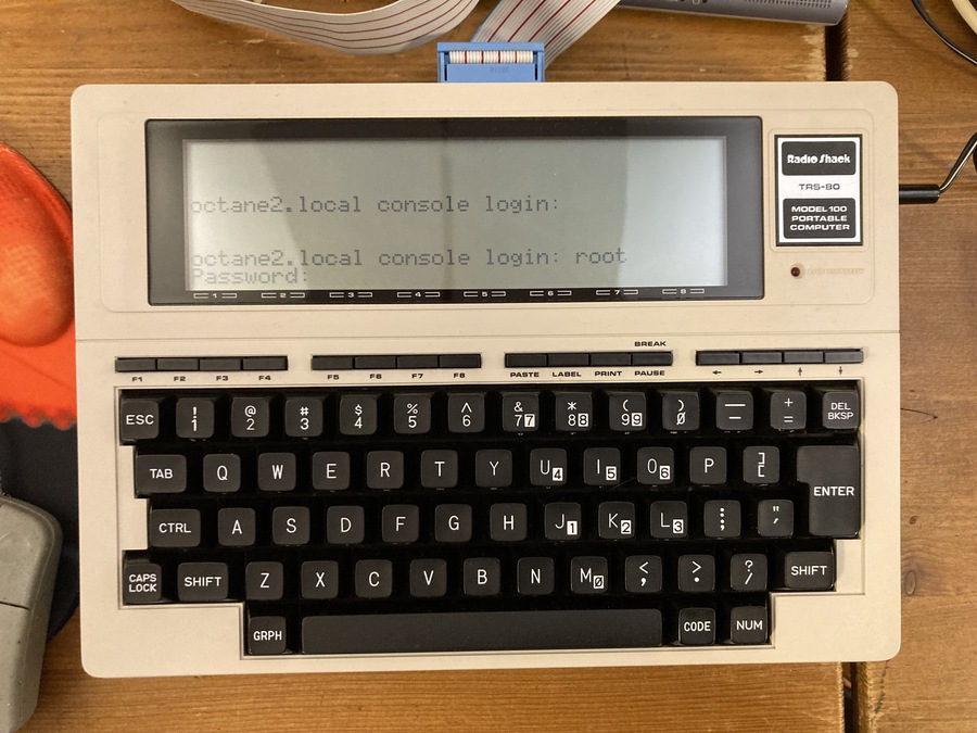 Radio Shack TRS 80 model 100