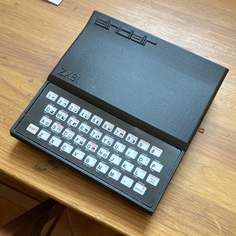 ZX81 3D printed case