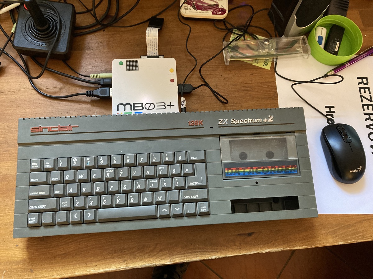 ZX Spectrum+2 & MB03+