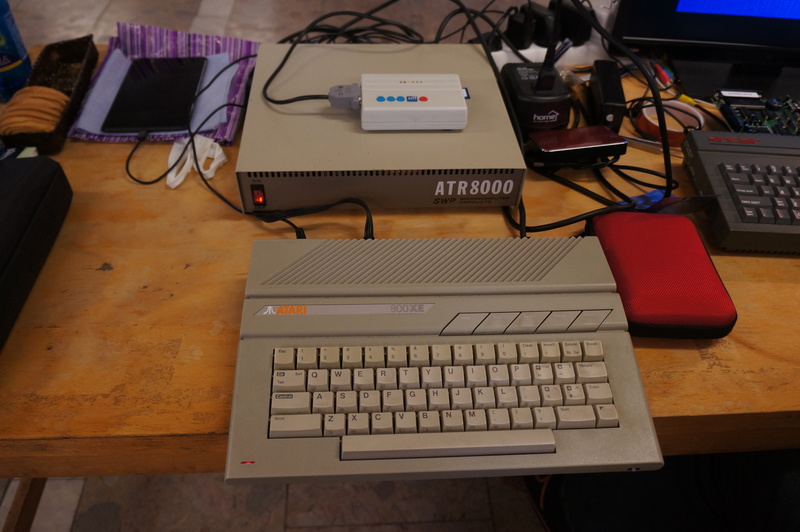 Atari XE with ATR8000