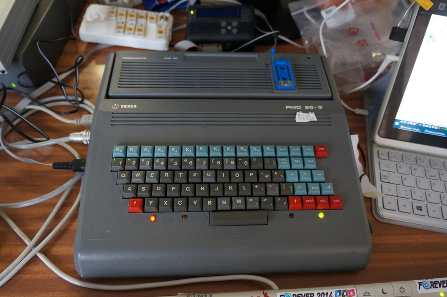 PMD 85 with EPROM programmer