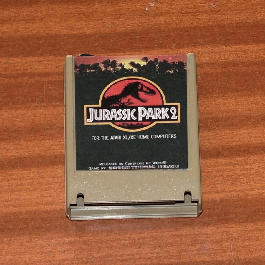 Jurassic Park 2 cartridge