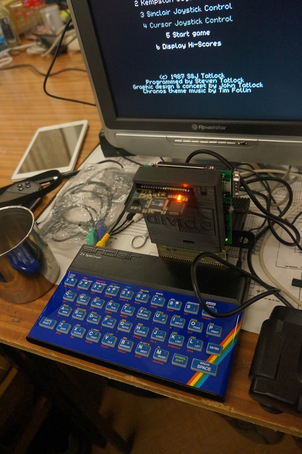 ZX Spectrum with DIVIDE