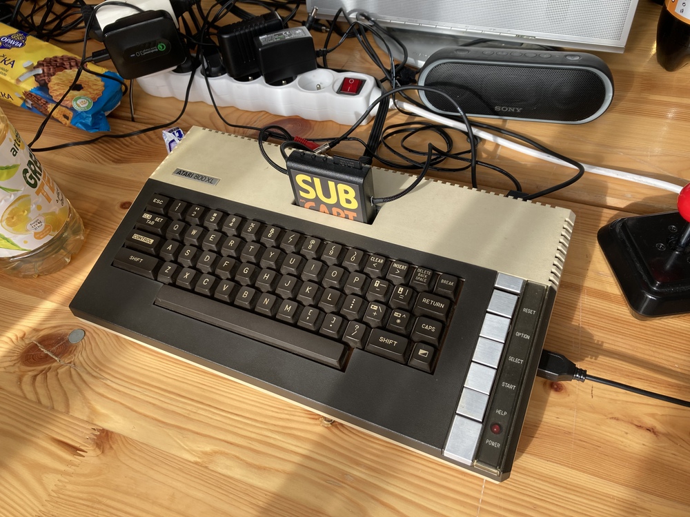 Atari XL with SUB CART