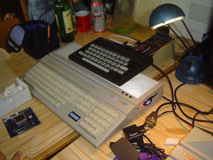 ST with HxC floppy emulator