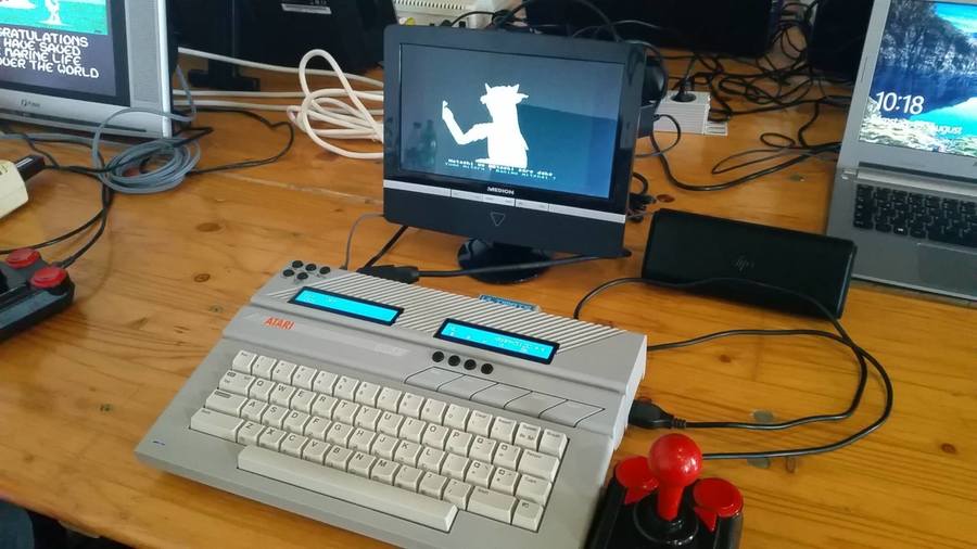 Atari 800XE with SIO2SD and Bios4Config