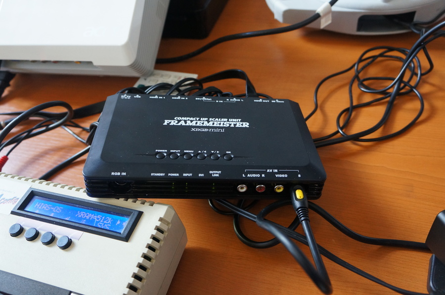 XRGB mini Framemeister HDMI upscaler