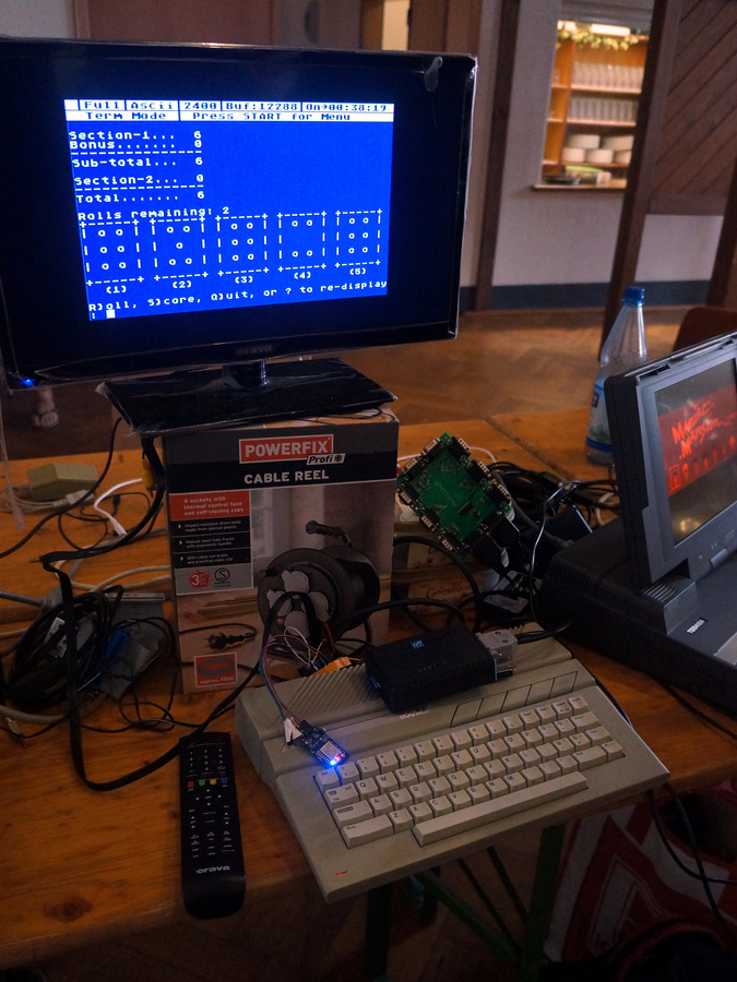 Browsing BBS with Atari XE and WiFi Modem