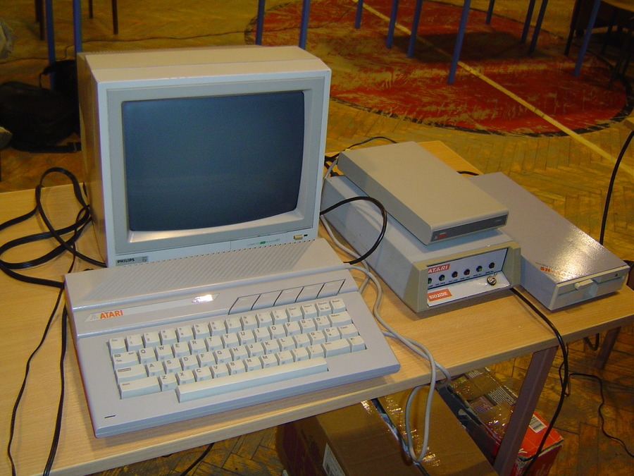 Atari with SIO2IDE and XEP80