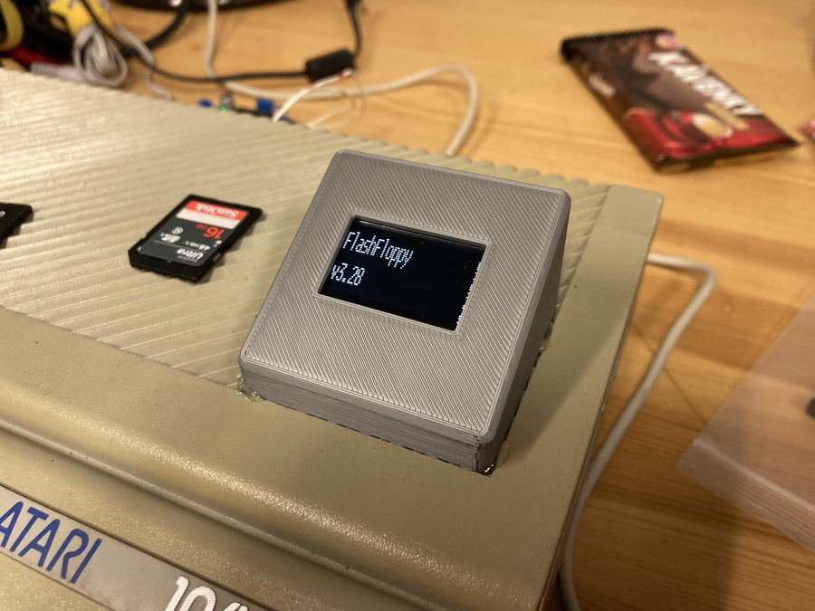 GOTEK floppy emulator display