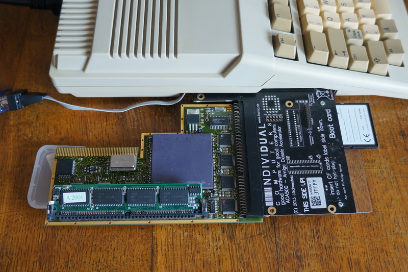Amiga with ACA500