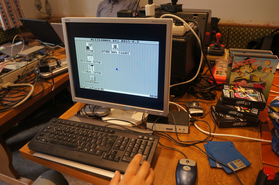 Atari 8bit core running on MIST