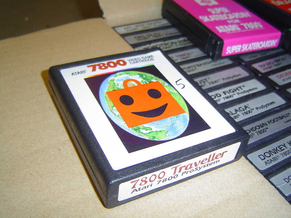 Atari 7800 Traveller cart