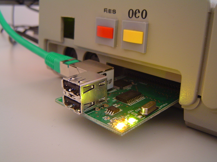 Ethernet and USB card NetUSBee
