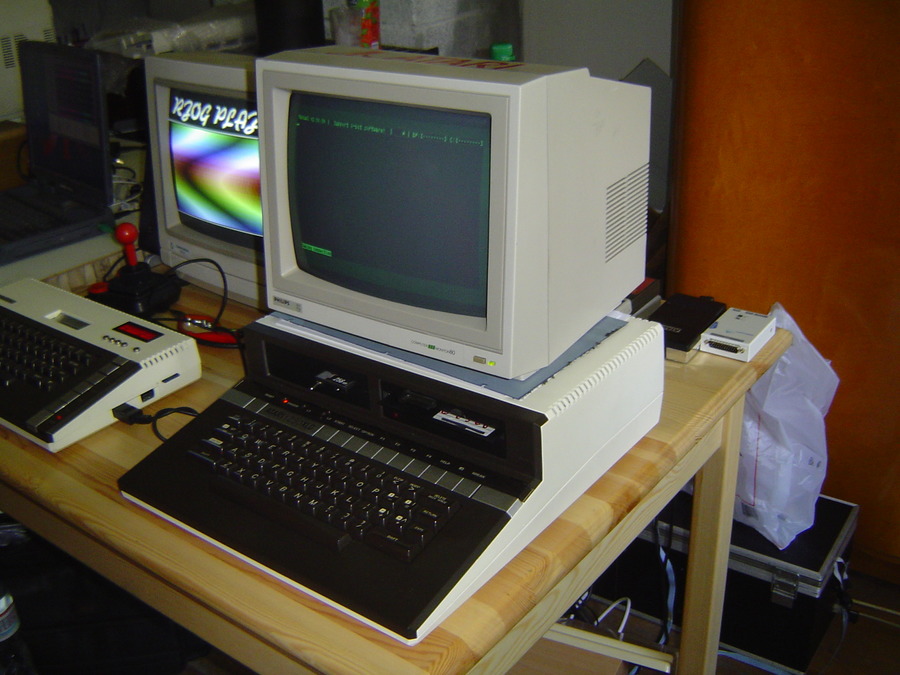 Atari 1250 XLD connected to internet