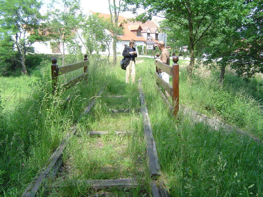 Rests of horse railway České Budějovice - Linz