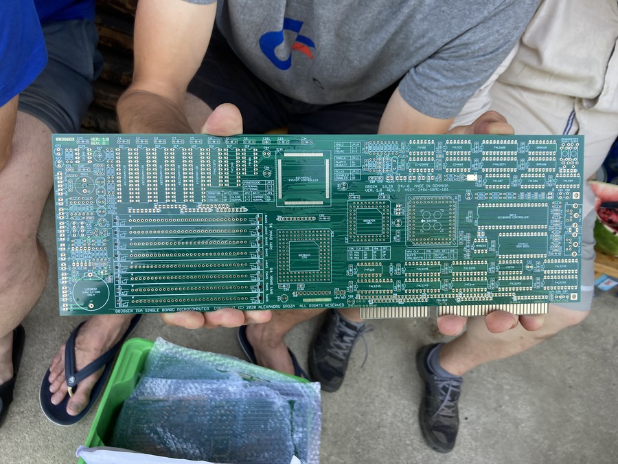 x86 single board computer PCB