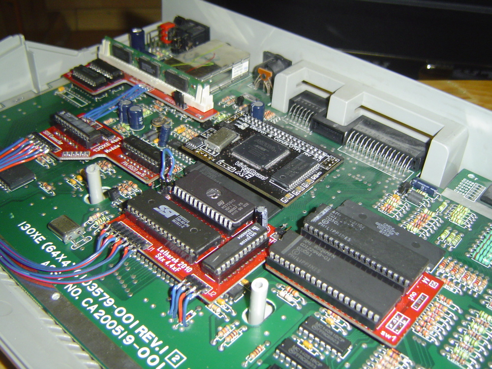 Expanded Atari XE, VBXE, Stero, RAM, SpartaDOS