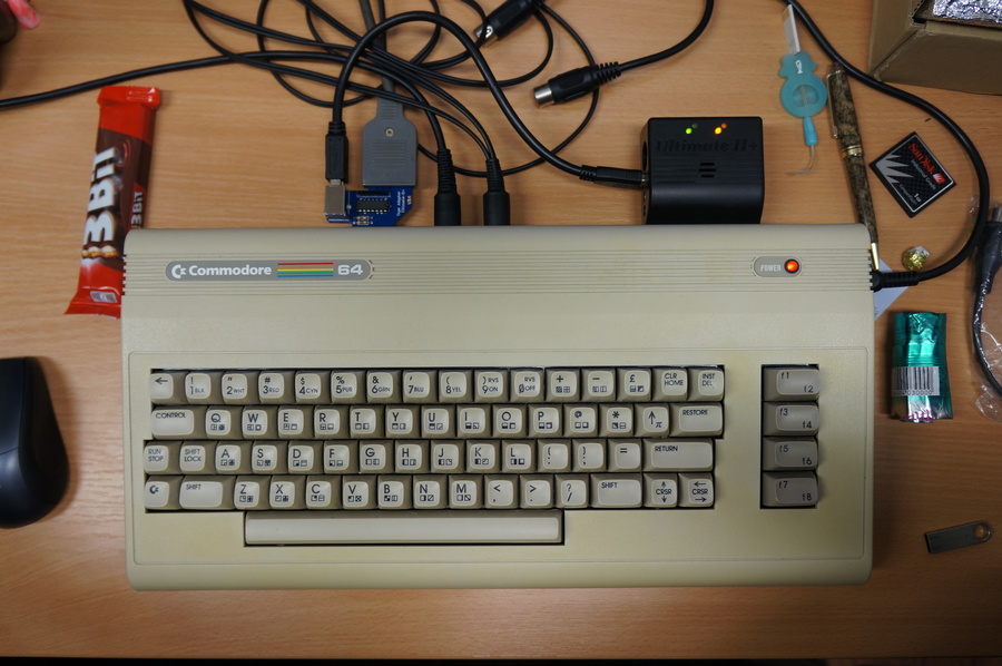 C64 with 1541 Ultimate II+