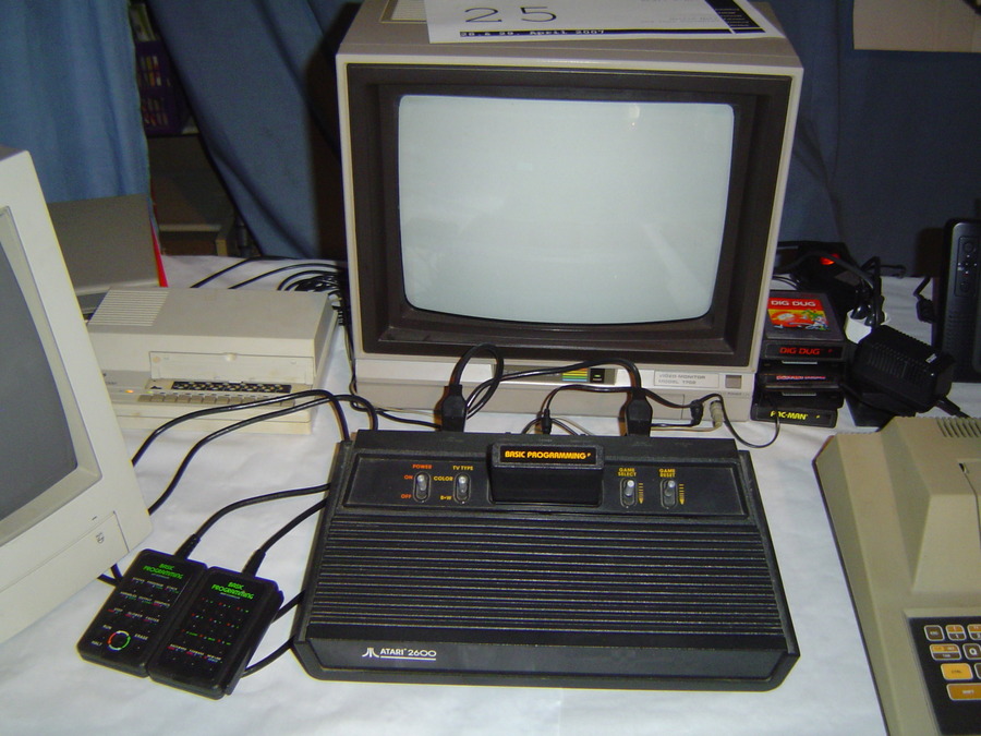 Atari VCS with Basic cart