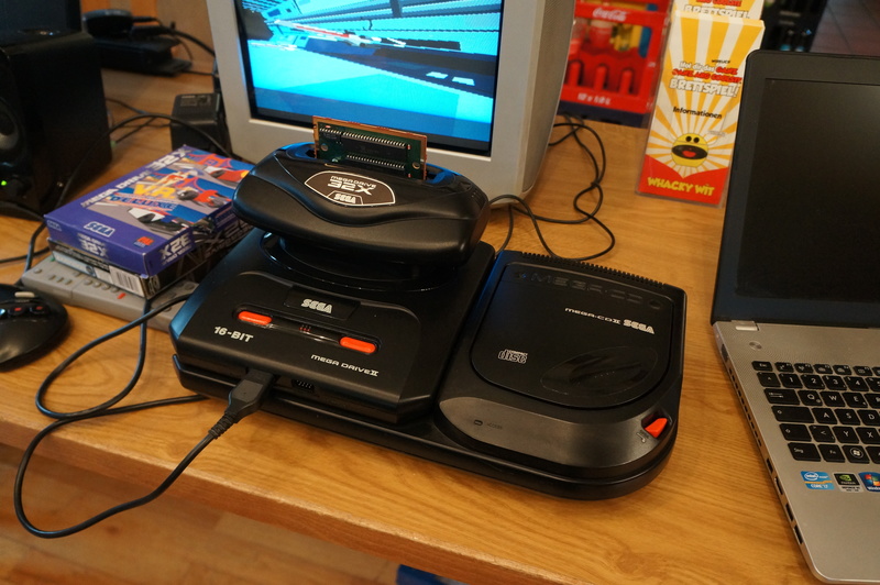 Sega Mega Drie with 32X and MegaCD