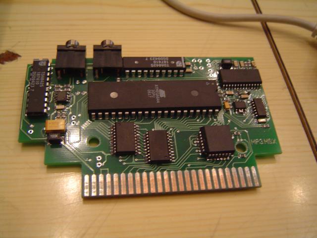 MP3 card for MSX class computers