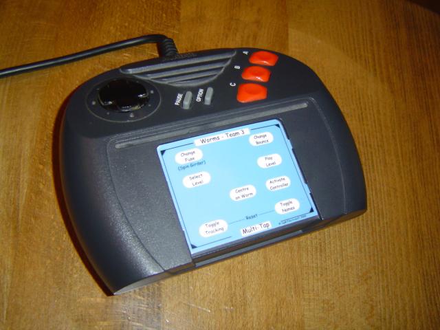 Jaguar controler with Overlay for Worms